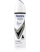 Rexona Advanced Protection Invisible izzadásgátló spray a fehér és sárga foltok ellen 150 ml