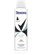 Rexona Invisible Aqua izzadásgátló spray a fehér és sárga foltok ellen 150 ml