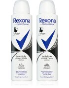 Rexona Invisible Black and White izzadásgátló spray a fehér és sárga foltok ellen
