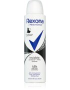 Rexona Invisible Black and White izzadásgátló spray a fehér és sárga foltok ellen 150 ml