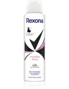 Rexona Invisible Pure izzadásgátló spray a fehér és sárga foltok ellen 150 ml