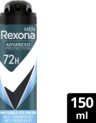 Rexona Men Advanced Protection Invisible Ice Fresh izzadásgátló uraknak 150 ml