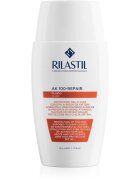 Rilastil AK 100-Repair bőrvédő folyadék Érzékeny bőrpírra hajlamos bőrre SPF 50+ 50 ml