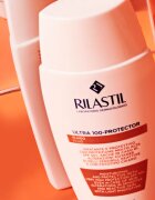 Rilastil Ultra 100-Protector hidratáló védő fluid az érzékeny arcbőrre SPF 50+ 50 ml