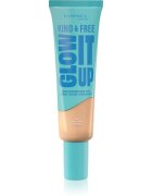 Rimmel Kind & Free Glow It Up könnyű hidratáló alapozó árnyalat 010 Rose Ivory 30 ml
