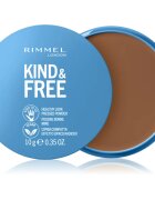 Rimmel Kind & Free Pressed Powder mattító púder árnyalat 50 Deep 10 g
