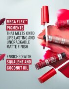 Rimmel Lasting Mega Matte matt folyékony állagú ajakrúzs 16 h árnyalat Pink Blink 74 ml