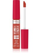 Rimmel Lasting Mega Matte matt folyékony állagú ajakrúzs 16 h árnyalat Scarlet Flames 74 ml