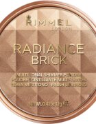 Rimmel Radiance Brick élénkítő bronzosító púder árnyalat 001 Light 12 g
