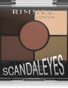Rimmel ScandalEyes szemhéjfesték paletta árnyalat 002 Brixton Brown 3.8 g
