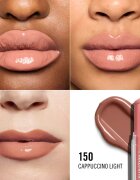 Rimmel Stay Glossy fényes ajakrúzs az ajkakra árnyalat CAPPUCCINO LIGHT 3.4 g