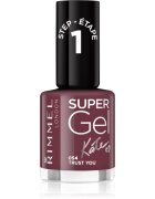 Rimmel Super Gel By Kate géles körömlakk UV/LED lámpa használata nélkül árnyalat 054 Trust You 12 ml