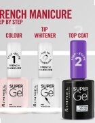 Rimmel Super Gel Step 2 Glitter fedő körömlakk a csillogó fényért 12 ml