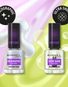Rimmel Ultra Shine fedő lakk a körmökre a tökéletes védelemért és intenzív fényért 12 ml