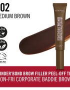 Rimmel Wonder'Bond szemöldökzselé árnyalat 002 Medium Brown 7.7 ml