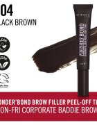 Rimmel Wonder'Bond szemöldökzselé árnyalat 004 Black Brown 7.7 ml