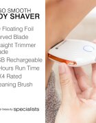 RIO Go Smooth női borotva White Rose 1 db