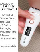RIO Go Smooth Wet & Dry Lady Shaver női borotva 1 db