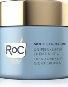 RoC Multi Correxion Even Tone + Lift élénkítő éjszakai krém egységesíti a bőrszín tónusait 50 ml