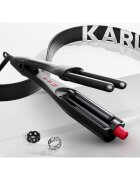 Rowenta Karl Lagerfeld Waves Addict CF471LF0 tripla hajsütővas hajra