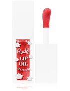 Rude Cosmetics Lip Oil Massage ajak olaj hidratáló hatással árnyalat Chillaxin’ Cherry 4 ml