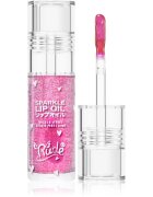 Rude Cosmetics Manga Collection Sparkle Lip Oil tonizáló olaj az ajkakra hidratáló hatással árnyalat Strawberry 4 g