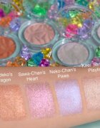 Rude Cosmetics Manga Collection Twinkle Twinkle Highlighter kompakt púderes élénkítő arcra árnyalat Sawa-Chan's Heart 4 g