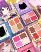 Rude Cosmetics Manga Face Palette multifunkciós arc paletta az arcra árnyalat Rebel Rudeko 11.2 g