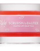 Rude Cosmetics Scrubski & Balmer ajakbalzsam és peeling árnyalat Juicy Peach 7.5 g
