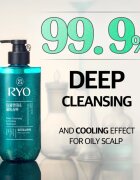 RYO Deep Cleansing & Cooling Shampoo mélyen tisztító sampon hűsítő hatással 480 ml