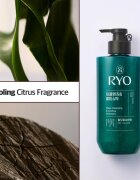 RYO Deep Cleansing & Cooling Shampoo mélyen tisztító sampon hűsítő hatással 480 ml