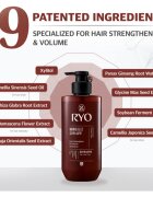 RYO Hair Strengthen & Volume Shampoo ápoló és erősítő sampon a hajtérfogat növelésére 480 ml
