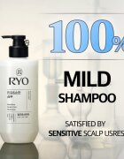 RYO Sensitive Scalp Care Shampoo nyugtató sampon érzékeny fejbőrre 480 ml