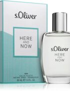 s.Oliver Here and Now Men Eau de Toilette uraknak 30 ml