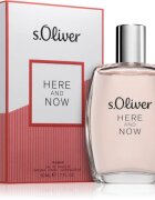 s.Oliver Here and Now Women Eau de Toilette hölgyeknek 50 ml