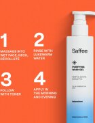 Saffee BalanceDerm Purifying Wash Gel tisztító gél kombinált és zsíros bőrre 200 ml