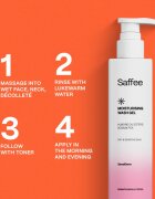 Saffee SensiDerm Moisturising Wash Gel hidratáló tisztító gél száraz és érzékeny bőrre 200 ml