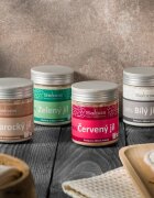 Saloos Clay Mask Montmorillonite maszk a testre és az arcra fáradt bőrre 140 g