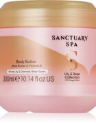 Sanctuary Spa Lily & Rose Collection mélyhidratáló testvaj 300 ml