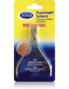 Scholl Toenail Scissors egyenes körömvágó olló 1 db
