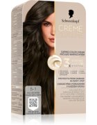 Schwarzkopf Creme Supreme tartós hajfesték árnyalat 5-1 Cool Light Brown 60 ml