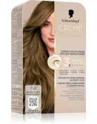 Schwarzkopf Creme Supreme tartós hajfesték árnyalat 7-0 Natural Blonde 60 ml