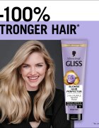 Schwarzkopf Gliss Blonde Hair Perfector regeneráló hajmasz szőkített vagy melírozott hajra 150 ml