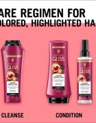 Schwarzkopf Gliss Color Perfector regeneráló balzsam festett vagy melírozott hajra 200 ml