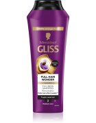 Schwarzkopf Gliss Full Hair Wonder regeneráló sampon meggyengült hajra 250 ml