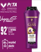 Schwarzkopf Gliss Full Hair Wonder regeneráló sampon meggyengült hajra 250 ml