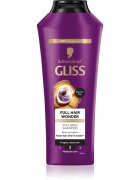 Schwarzkopf Gliss Full Hair Wonder regeneráló sampon meggyengült hajra 400 ml