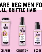 Schwarzkopf Gliss Liquid Silk leöblítést nem igénylő szérum az erős és fénylő hajért Shine Booster 100 ml