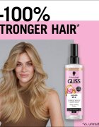 Schwarzkopf Gliss Liquid Silk öblítés nélküli kondicionáló az erős és fénylő hajért 200 ml