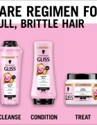 Schwarzkopf Gliss Liquid Silk regeneráló balzsam az erős és fénylő hajért 200 ml